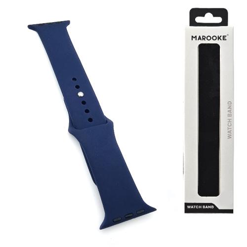Ремешок marooke watchband силиконовый (42/44/45/49мм) темно-синий s
