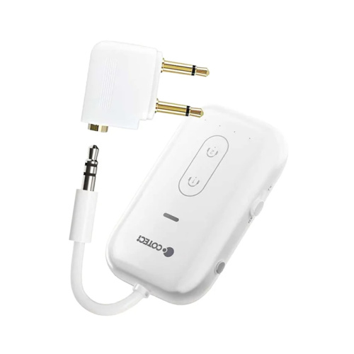 Bluetooth адаптер 3,5мм coteci ms-046 белый