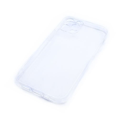 Чехол-силикон clear case для iphone 12 pro (6.1) прозрачный