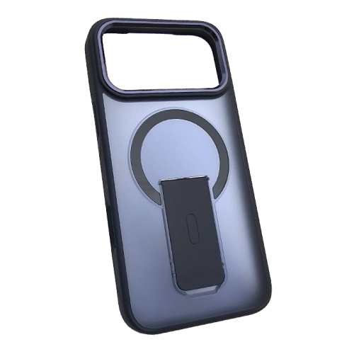 Чехол-крышка #40 с подставкой для iphone 17 pro синяя