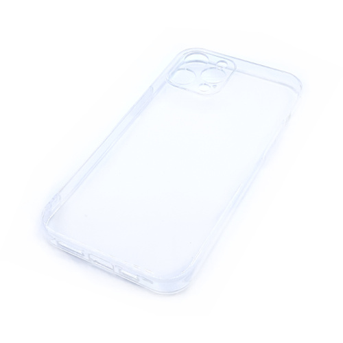 Чехол силикон clear case для iphone 12pro max (6.7) прозрачный