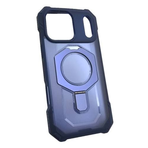 Чехол-крышка #27 (magsafe) с кольцом для iphone 17 pro синий