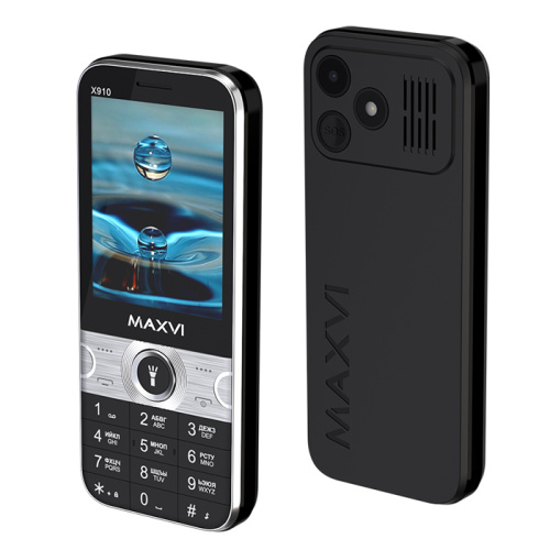 Тел.maxvi x910 черный (eac)