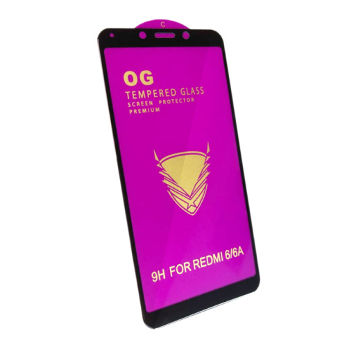 Стекло Защитное OG (norm) Xiaomi Redmi 6/6A черное