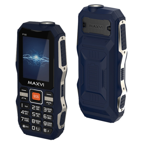 Тел.maxvi p100 blue (eac)