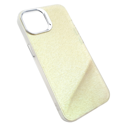 Чехол-крышка shine & glitters для iphone 13 желтый