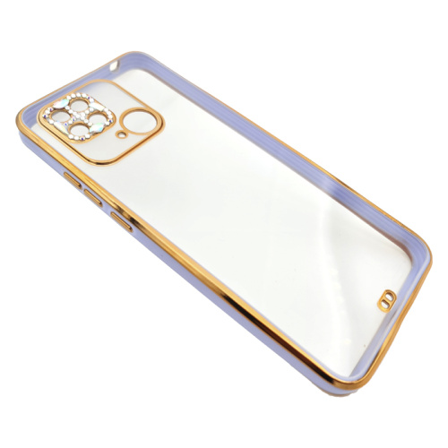 Чехол-крышка cam diamond xiaomi redmi 10c сиреневый