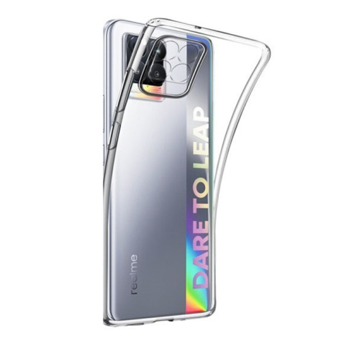Чехол-силикон 0.3mm creative realme 8 белый