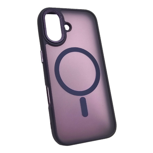Чехол-крышка #83 magnetic collection mil-std для iphone 17 фиолетовый