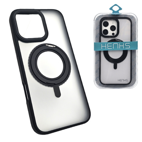Чехол-крышка henks play magsafe для iphone 16 pro max черный