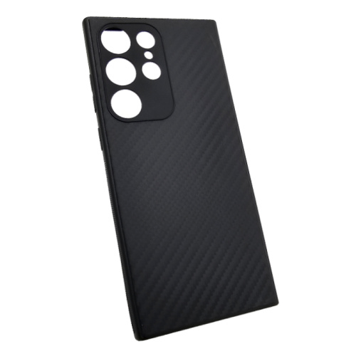 Чехол-силикон likgus carbon Samsung s23 ultra черный