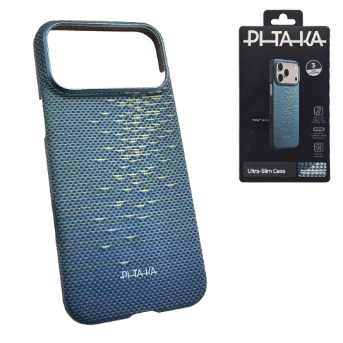 Чехол-крышка #59 pitaka ki1708ag magsafe для iphone 17pro max синий