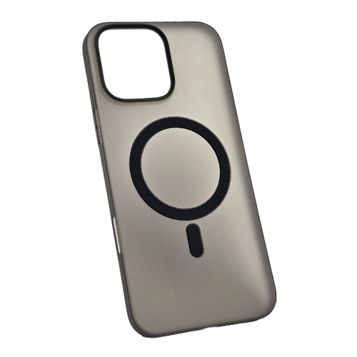 Чехол-крышка case #003 magsafe для iphone 16 pro black (*)