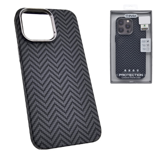 Чехол-крышка #53 ipefet magsafe для iphone 15 pro carbone (5)