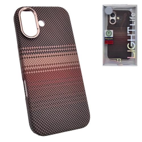 Чехол-крышка #47 light sunset (magsafe) для iphone 17 коричневый