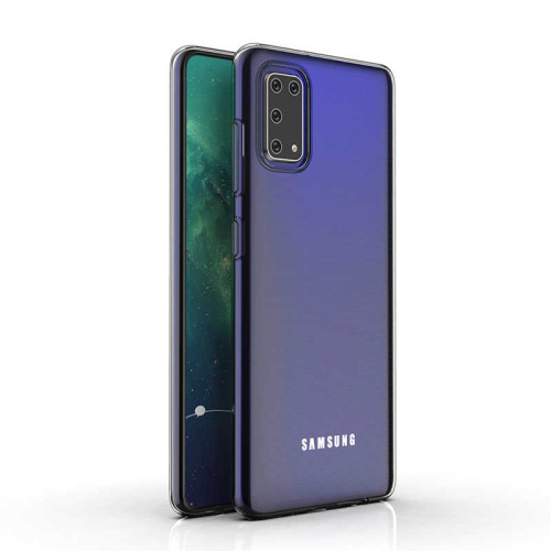Чехол-силикон 0.3mm creative Samsung a21s (2020) белый