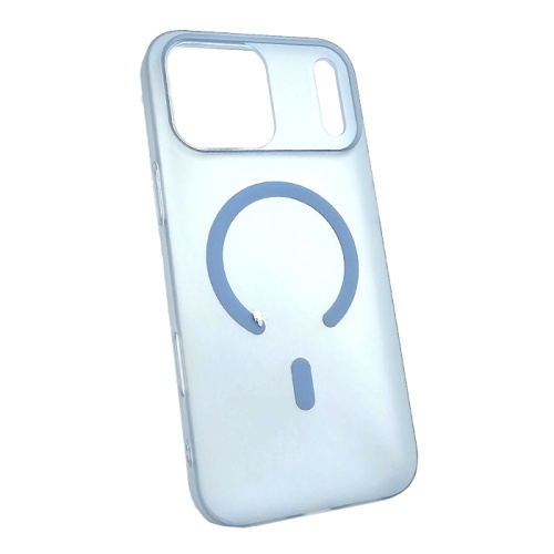 Чехол-крышка #41 для iphone 17 pro max голубая