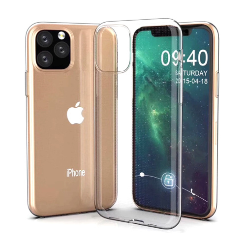 Чехол-силикон 0.3mm creative premium для iphone 11 pro max (6.5) белый