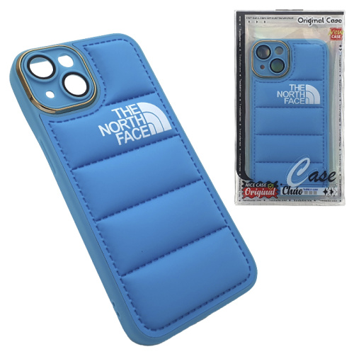 Чехол-силикон the north face chao для iphone 14 синий