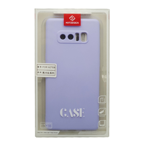 Чехол силикон kstdesign матовый Samsung note 8 сиреневый