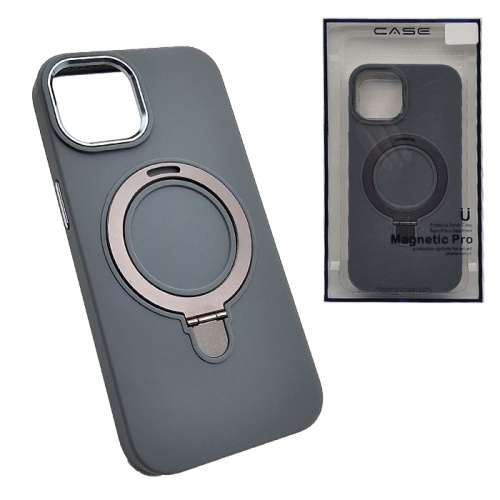Чехол-крышка magnetic pro для iphone 14 серый
