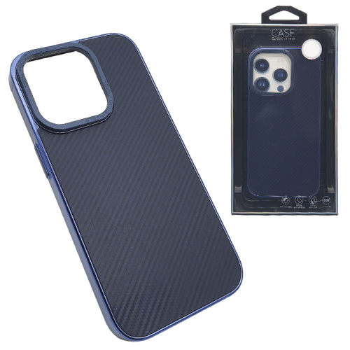 Чехол-крышка acrylic для iphone 14 pro max синий