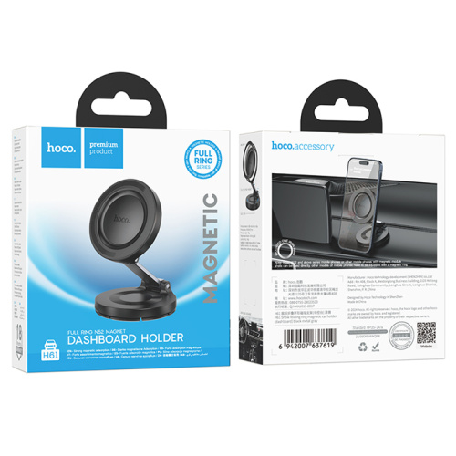 Автодержатель hoco h61 черный