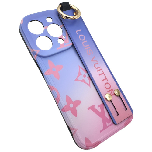 Чехол-силикон print brends grip для iphone 14 pro max сиреневый