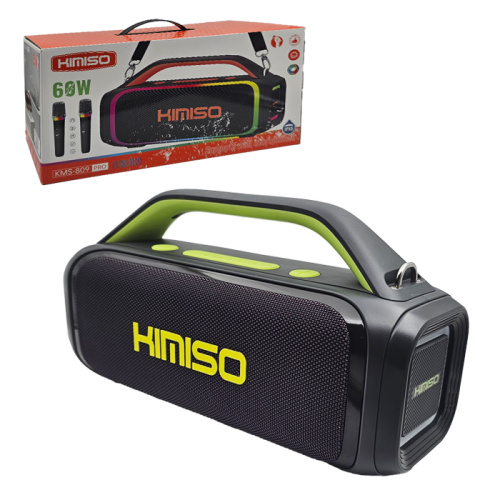 Колонка kimiso с микрофоном kms-809 pro (60w) серая
