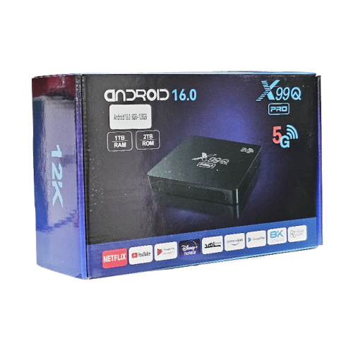 Tv приставка android x99 tv(13.0) 8gb+128gb