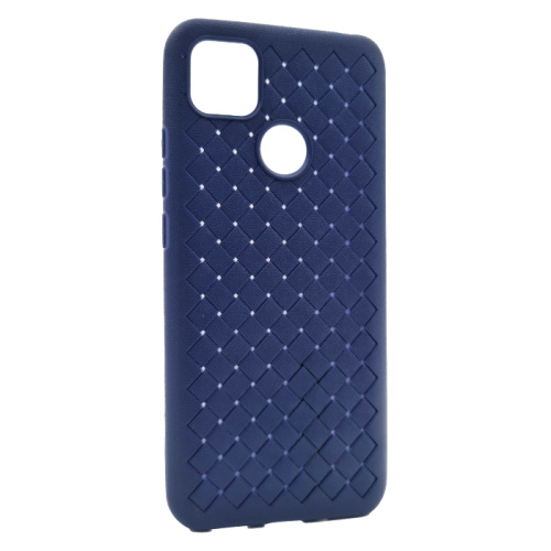 Чехол-силикон плетенка xiaomi redmi 10a синий