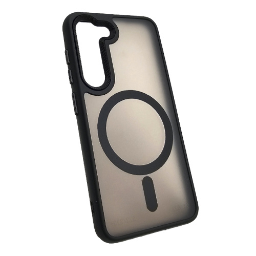 Чехол-крышка #83 magnetic collection mil-std для Samsung s23 черный