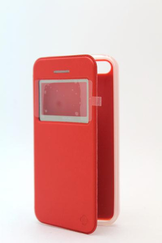 Чехол-книжка s-view totu для iphone 5/5s красная