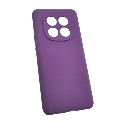 Чехол-крышка #80 silicone case xiaomi redmi note 15 pro 4g фиолетовый