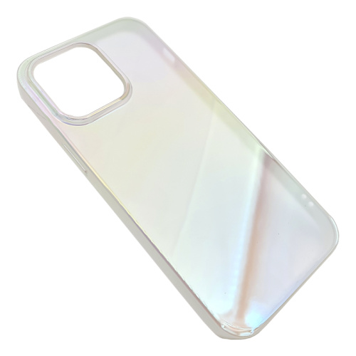 Чехол крышка keephone rainbow для iphone 14 pro max матовый жемчуг
