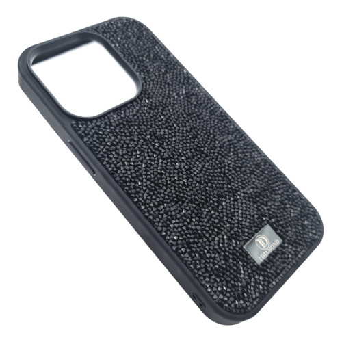 Чехол крышка i diamond для iphone 14 pro черный