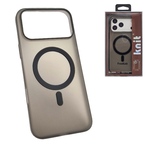 Чехол-крышка freeknit magsafe для iphone 17 pro max черный