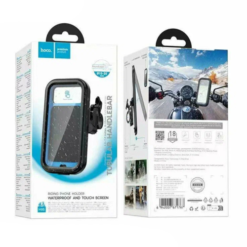 Держатель велосипедный hoco h95 waterproof (водонепроницаемый) черный