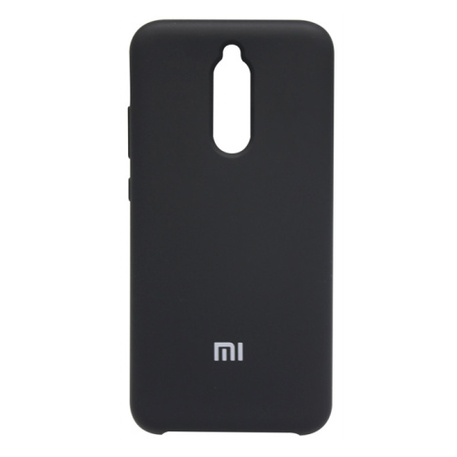 Чехол силикон silicone cover аналог xiaomi redmi 8 черный