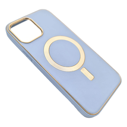 Чехол-крышка msl для iphone 13pro max голубой