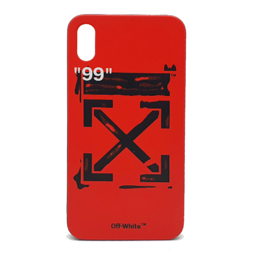 Чехол крышка off white iphone xs max mix