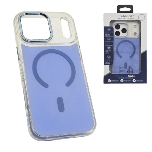 Чехол-крышка #90 cabbeen (km-58) iphone 17/18 pro голубой