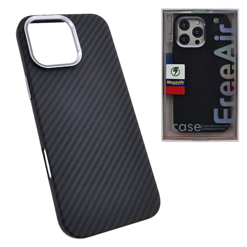 Чехол-крышка free air carbone (magsafe) для iphone 16 pro max черный