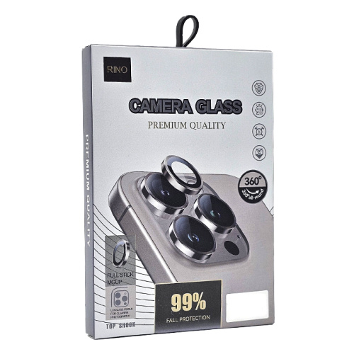 Стекло защитное на камеру rino для iphone 16 pro/16 pro max пустынный титан