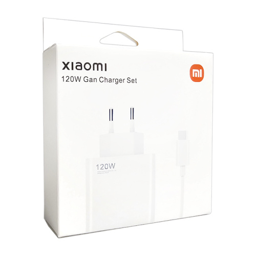 Сзу xiaomi 120w 100% usb/type-c (mdy-13-ee) белый (***)