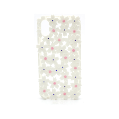 Чехол-силикон ромашка new iphone x белая