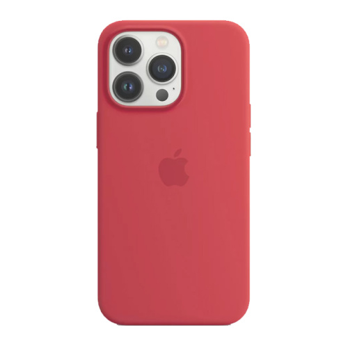Чехол-силикон silicone case аналог для iphone 13 pro (6.1) светло-красный