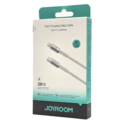 Кабель joyroom c/l s-a51 (30w/1.2m) белый