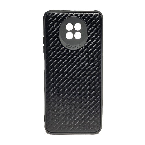 Чехол-силикон карбон xiaomi redmi note 9t черный