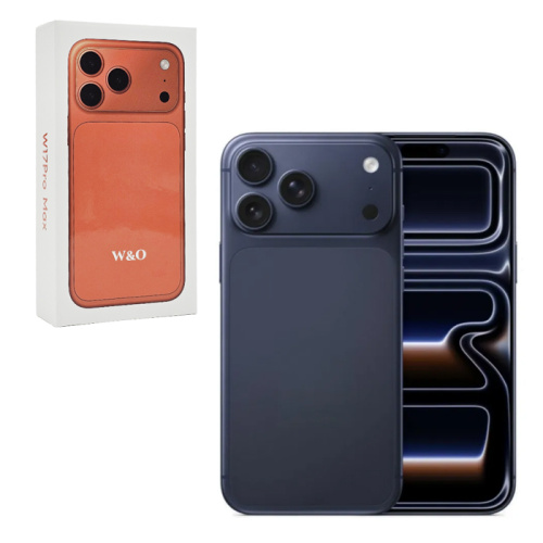 Телефон w&o i17 pro max (64gb) синий